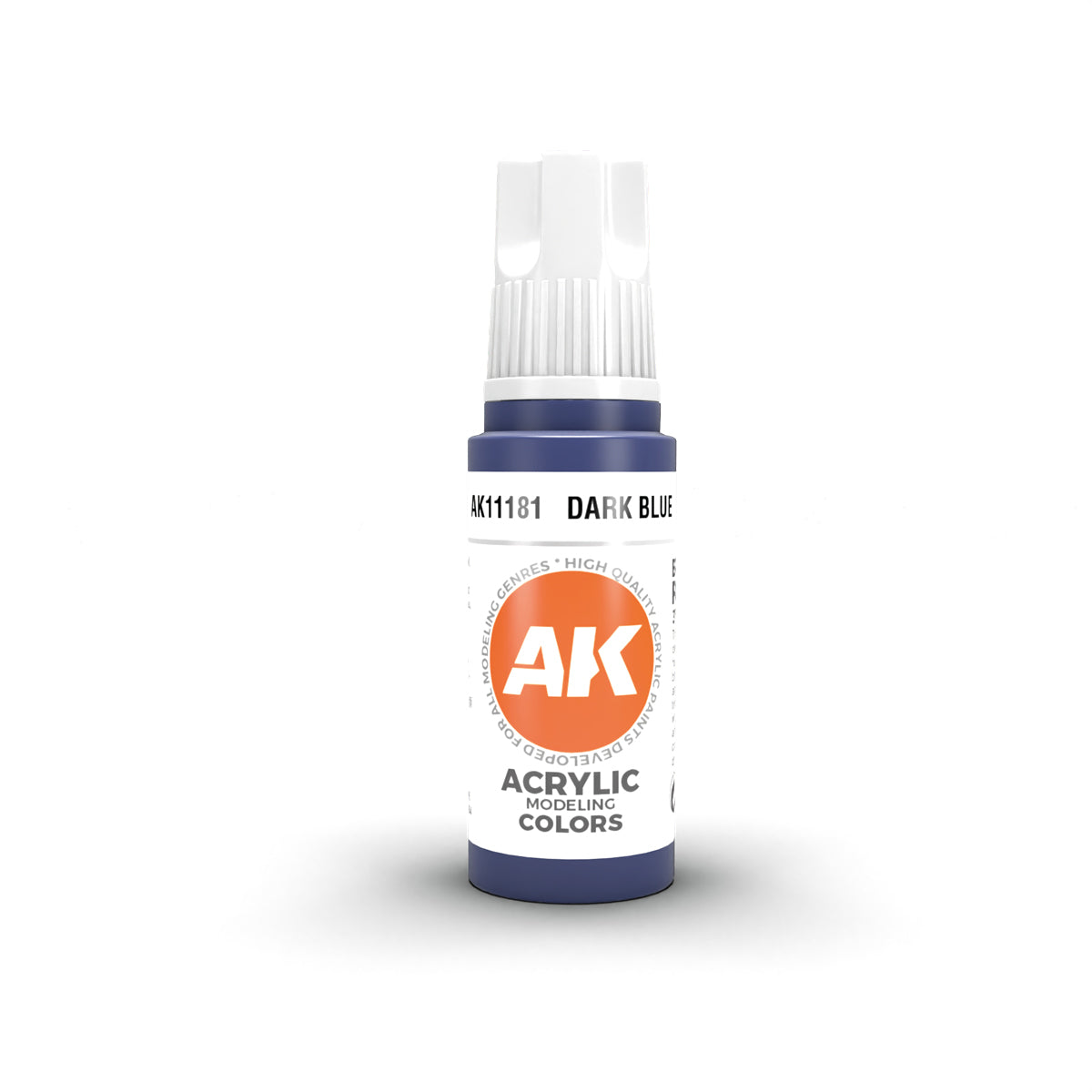 Ak Pintura Acrílica Gama Genérica AK11181 Dark Blue 18ml