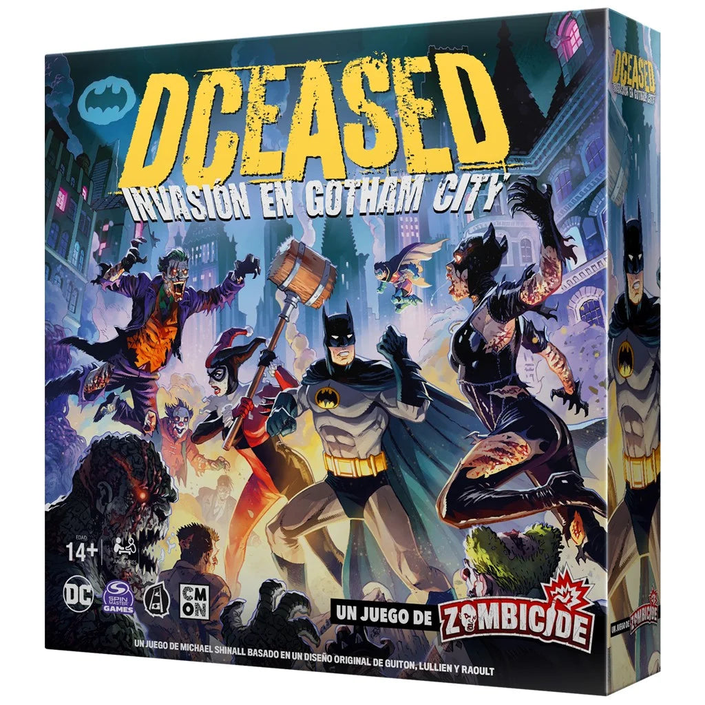 Cmon Dceased Invasion En Gotham City Juego De Mesa - Español