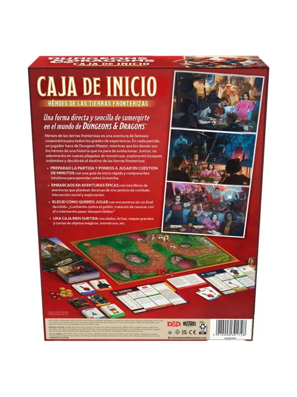 Dungeons & Dragons Caja de Inicio Heroes Of The Borderlands en Español