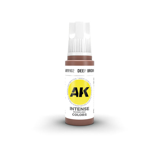 Ak Pintura Acrílica Gama Intense AK11102 Deep Brown 18ml