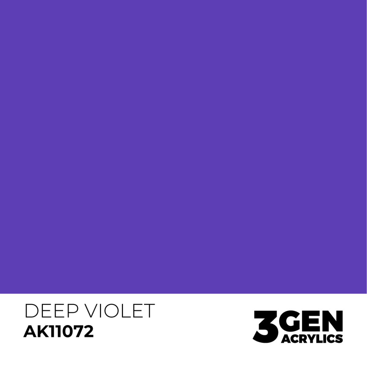 Ak Pintura Acrílica Gama Intense AK11072 Deep Violet 18ml