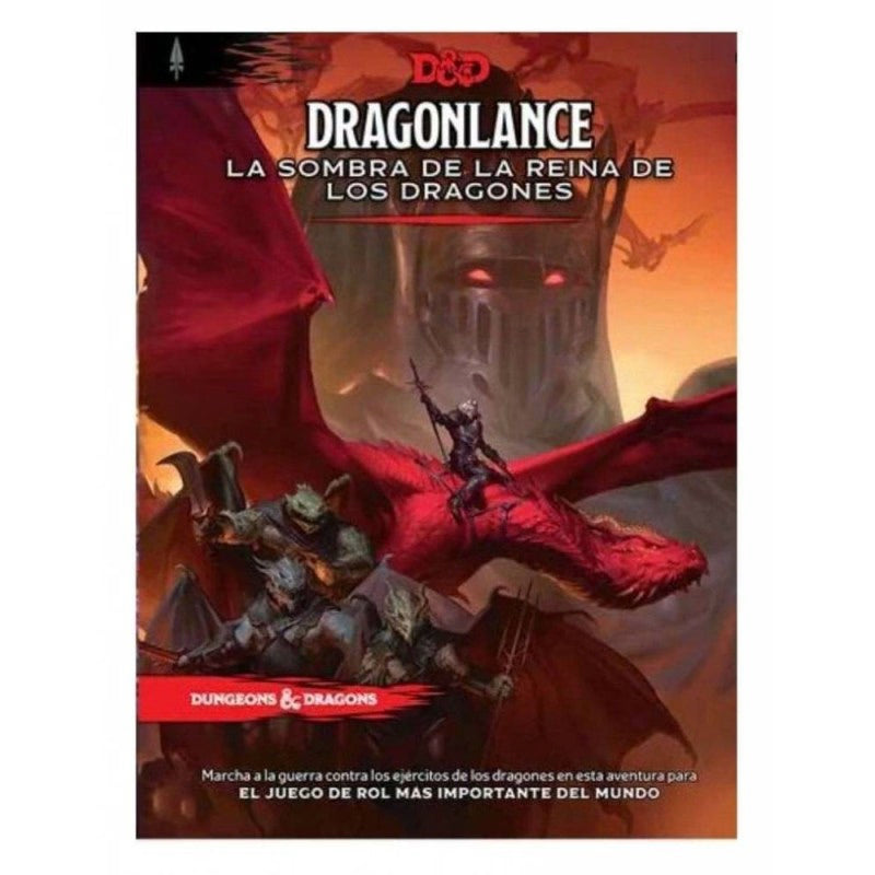 D&D Dragonlance La Sombra De La Reina De Los Dragones Libro - Español