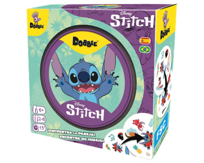 Zygomatic Dobble Stitch Juego De Mesa - En Español