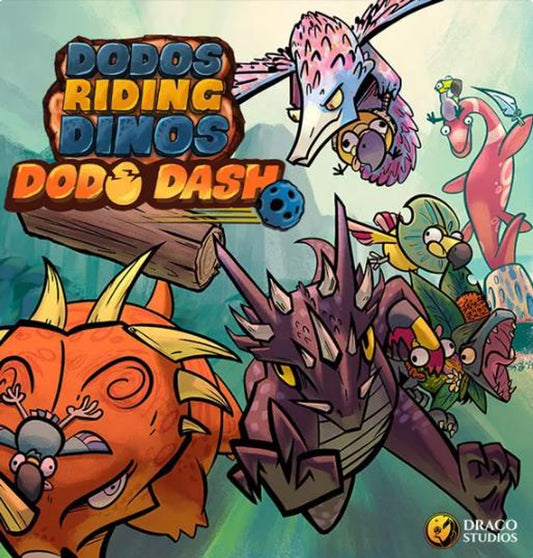 Detestable Games Dodos Riding Dinos Dodo Dash Juego - Español E Inglés
