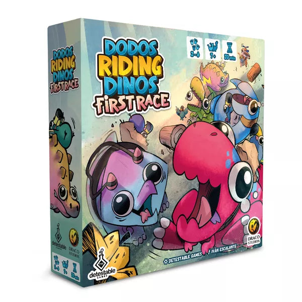 Dodos Riding Dinos First Race Juego De Mesa En Español
