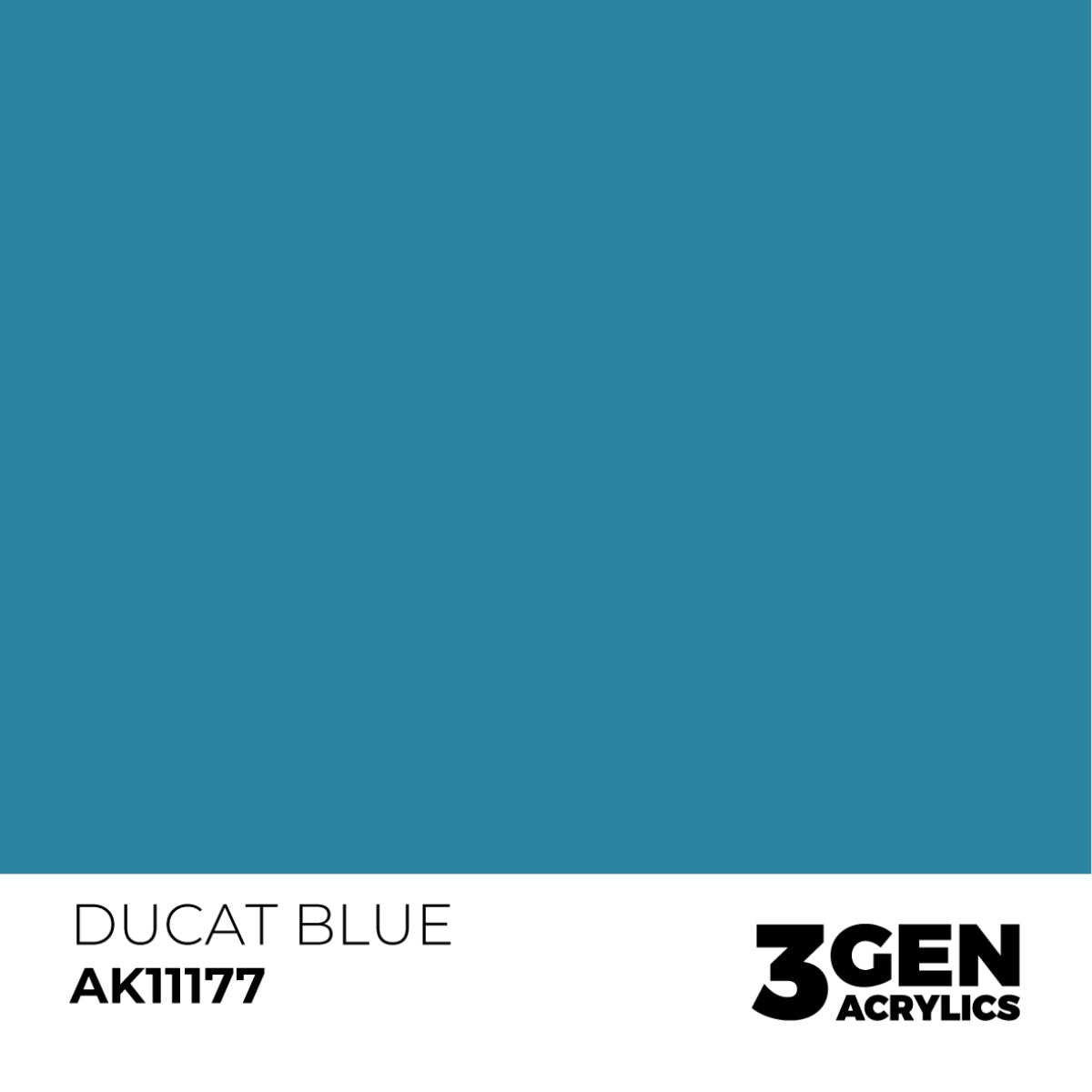 Ak Pintura Acrílica Gama Genérica AK11177 Ducat Blue 18ml