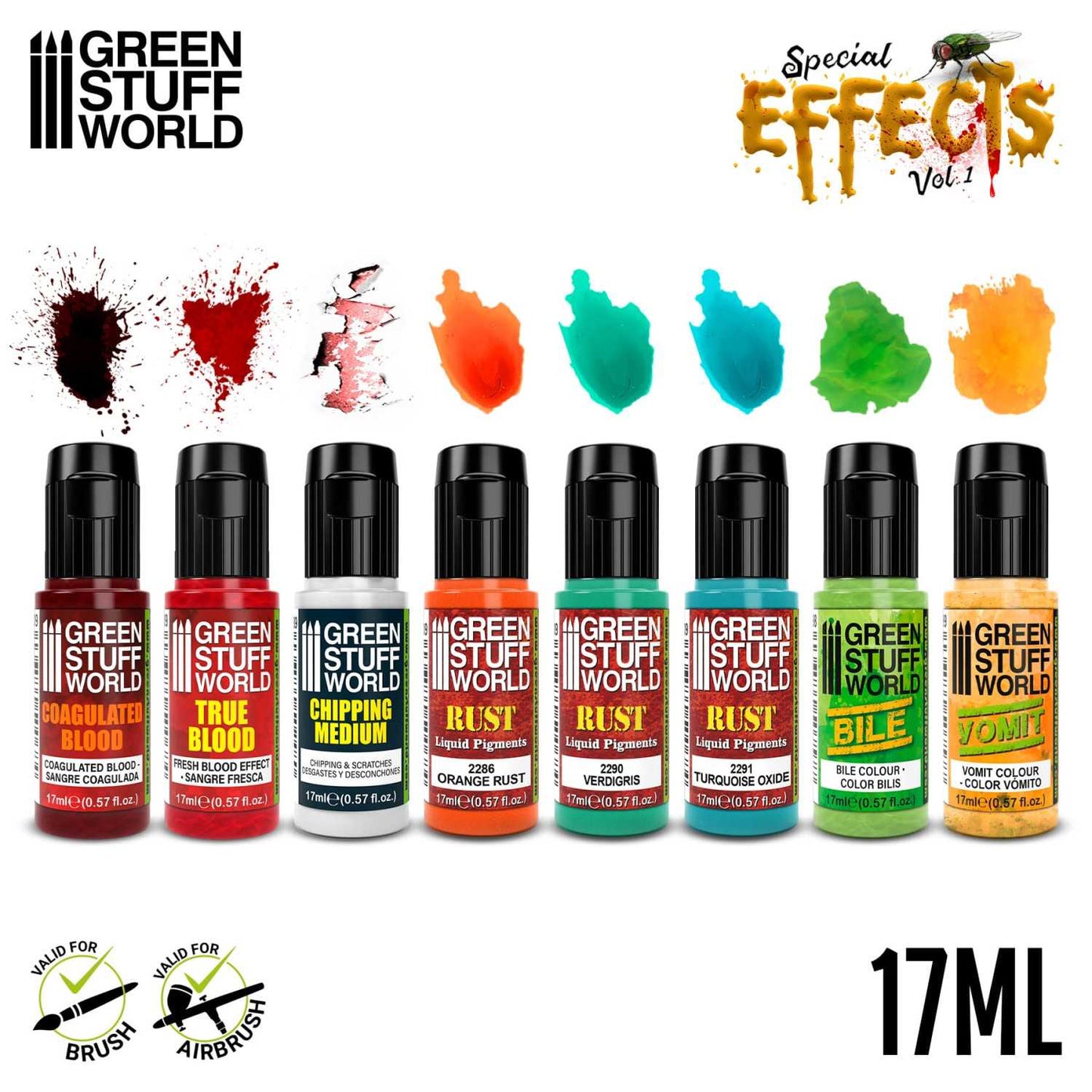 Green Stuff World Set Pintura Efectos Especiales Vol.1 11747