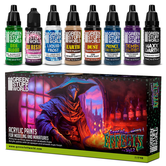 Green Stuff World Set Pintura Efectos Espaciales Vol.2 11748