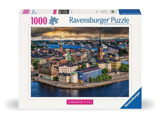 Ravensburger Rompecabezas Estocolmo Suecia 1000 Pza