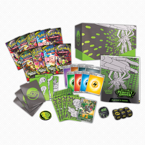 Pokemon Tcg Mega Evolution Perfect Order Elite Trainer Box En Inglés