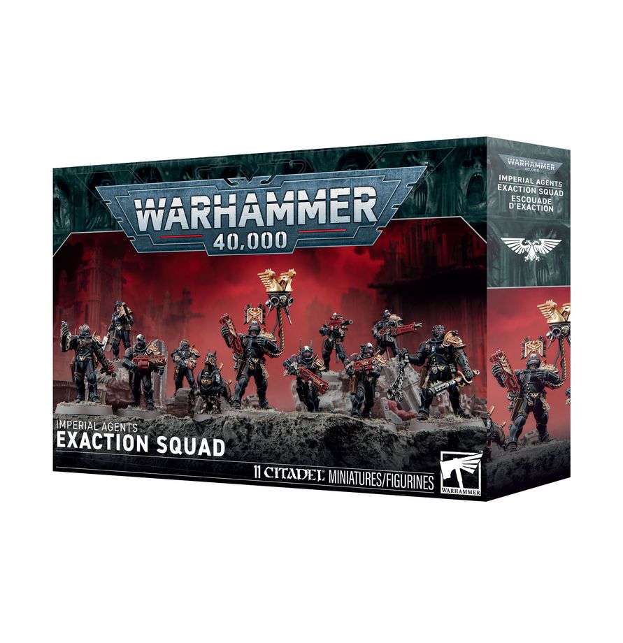 Games Workshop Warhammer40K Imperial Agents Exaction Squad
