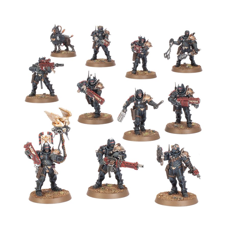 Games Workshop Warhammer40K Imperial Agents Exaction Squad