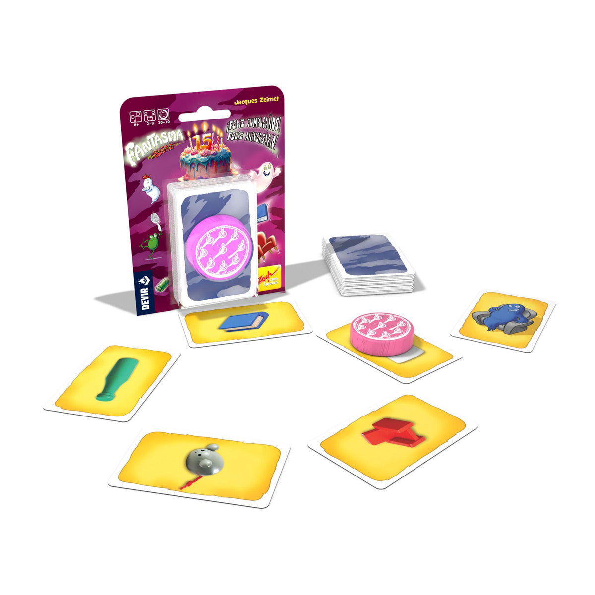 Devir Fantasma Blitz ¡Feliz Aniversario! Juego de mesa - Español