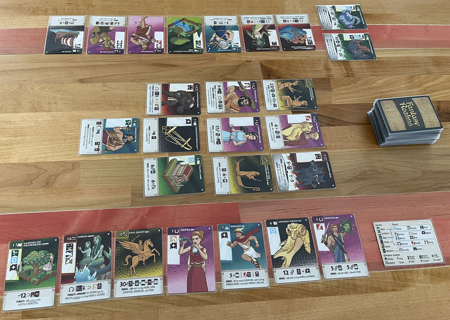 Wizkids Fantasy Realms Greek Legends Juego De Mesa