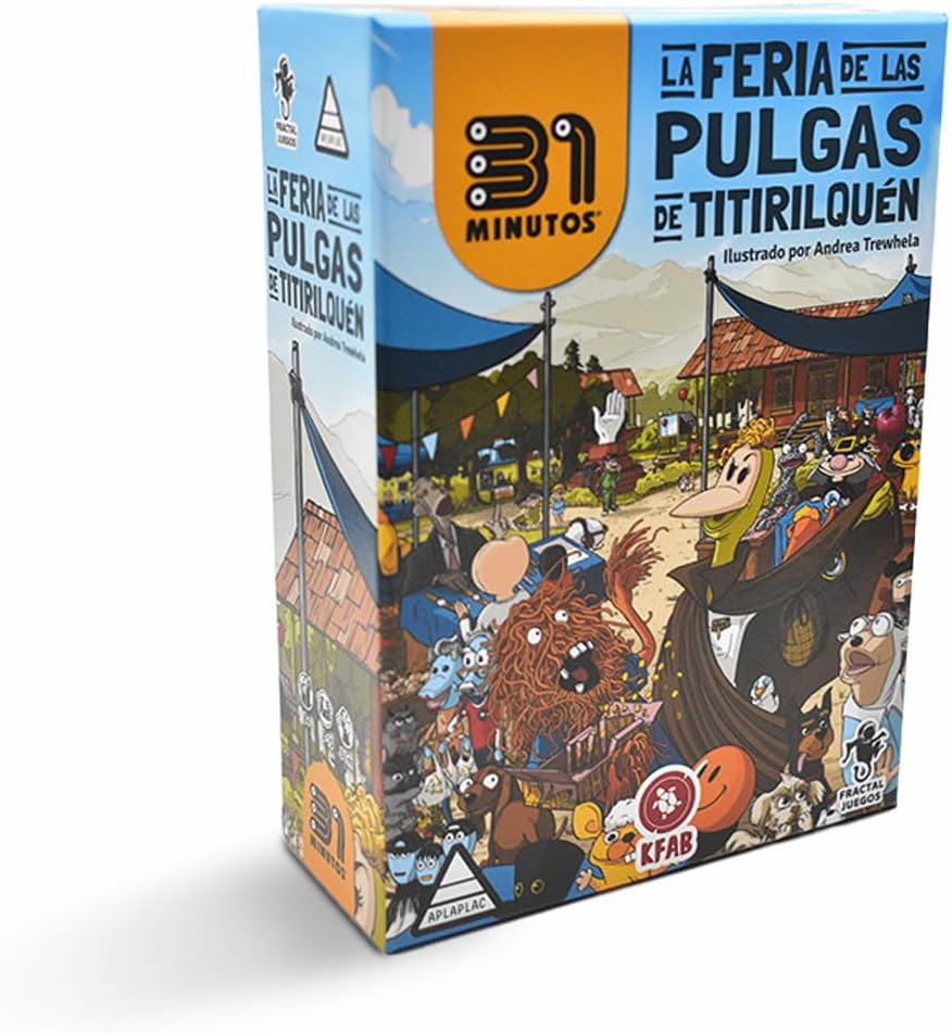 Fractal Juegos 31 Minutos La Feria De Las Pulgas De Ttitiriquén Juego de mesa - En Español