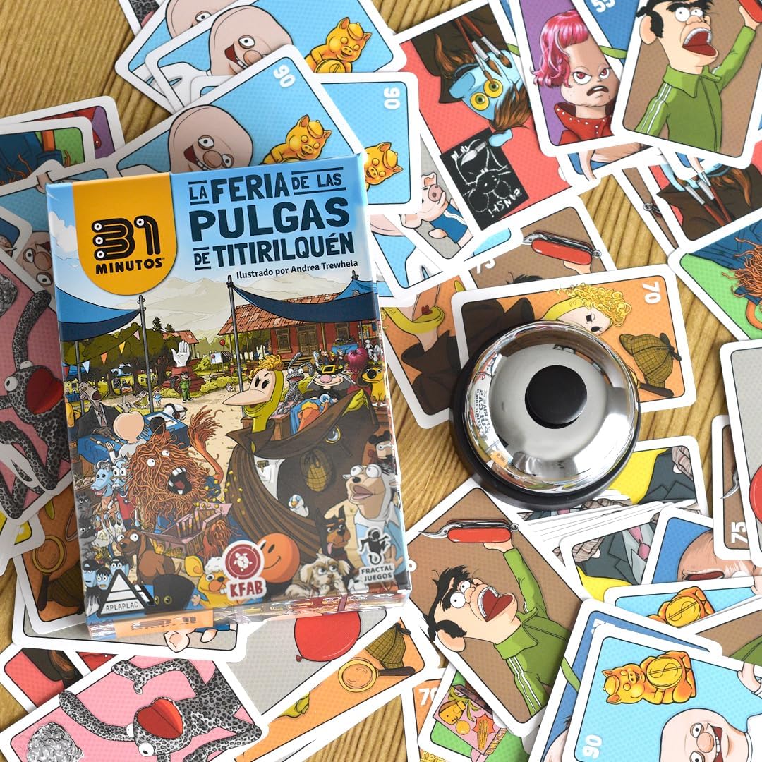 Fractal Juegos 31 Minutos La Feria De Las Pulgas De Ttitiriquén Juego de mesa - En Español