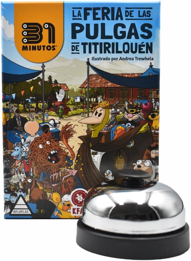 Fractal Juegos 31 Minutos La Feria De Las Pulgas De Ttitiriquén Juego de mesa - En Español