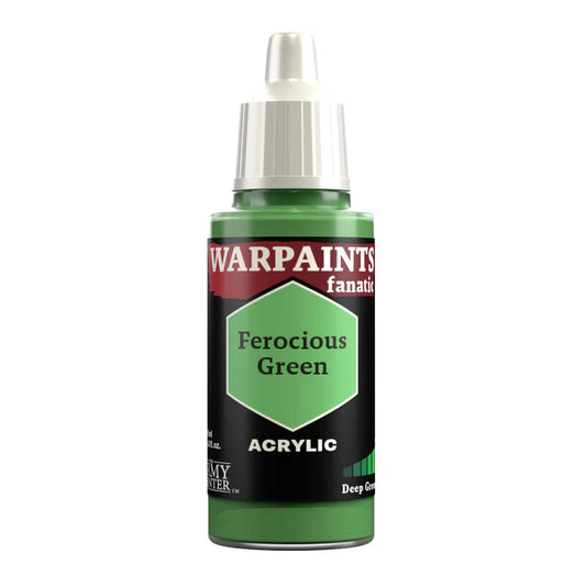 Army Painter Warpaints Fanatic Ferocious Green 18ml Pintura Acrilica