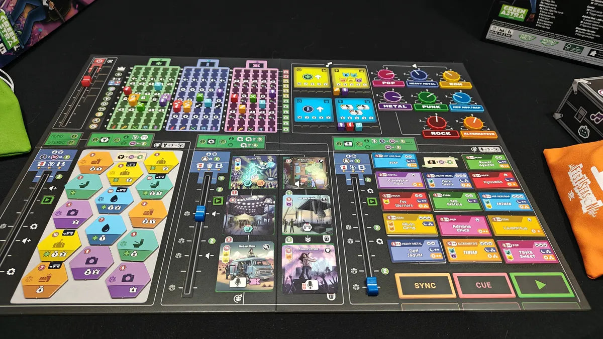 Green Astra Fest Season Kickstarter Juego De Mesa - Español