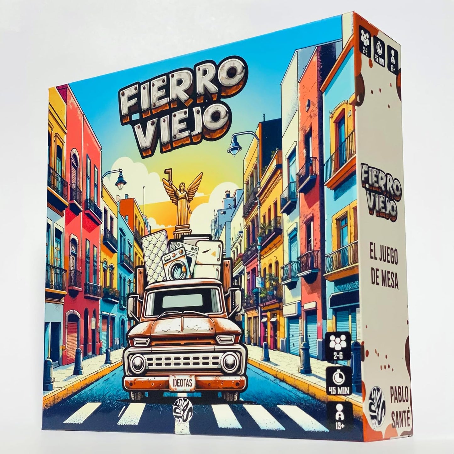 Ideotas Fierro Viejo Juego De Mesa - En Español
