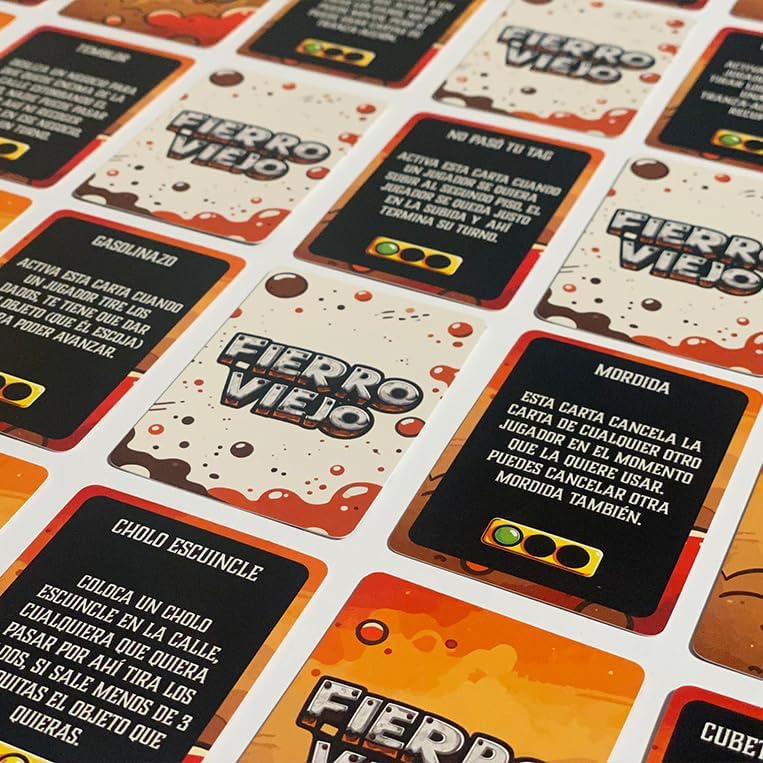 Ideotas Fierro Viejo Juego De Mesa - En Español