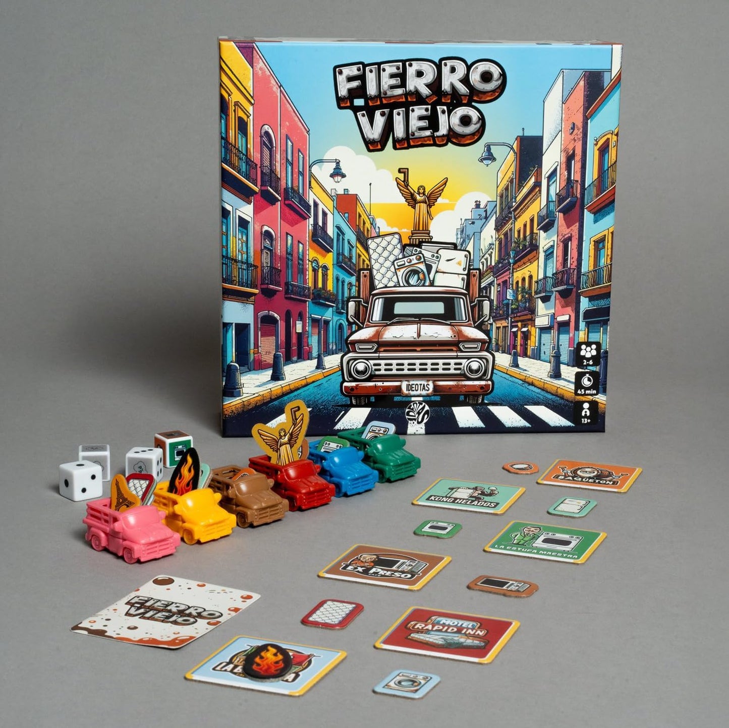 Ideotas Fierro Viejo Juego De Mesa - En Español