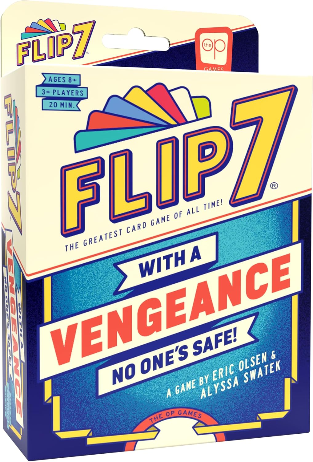 The Op Games Flip 7 With a Vengeance juego de mesa