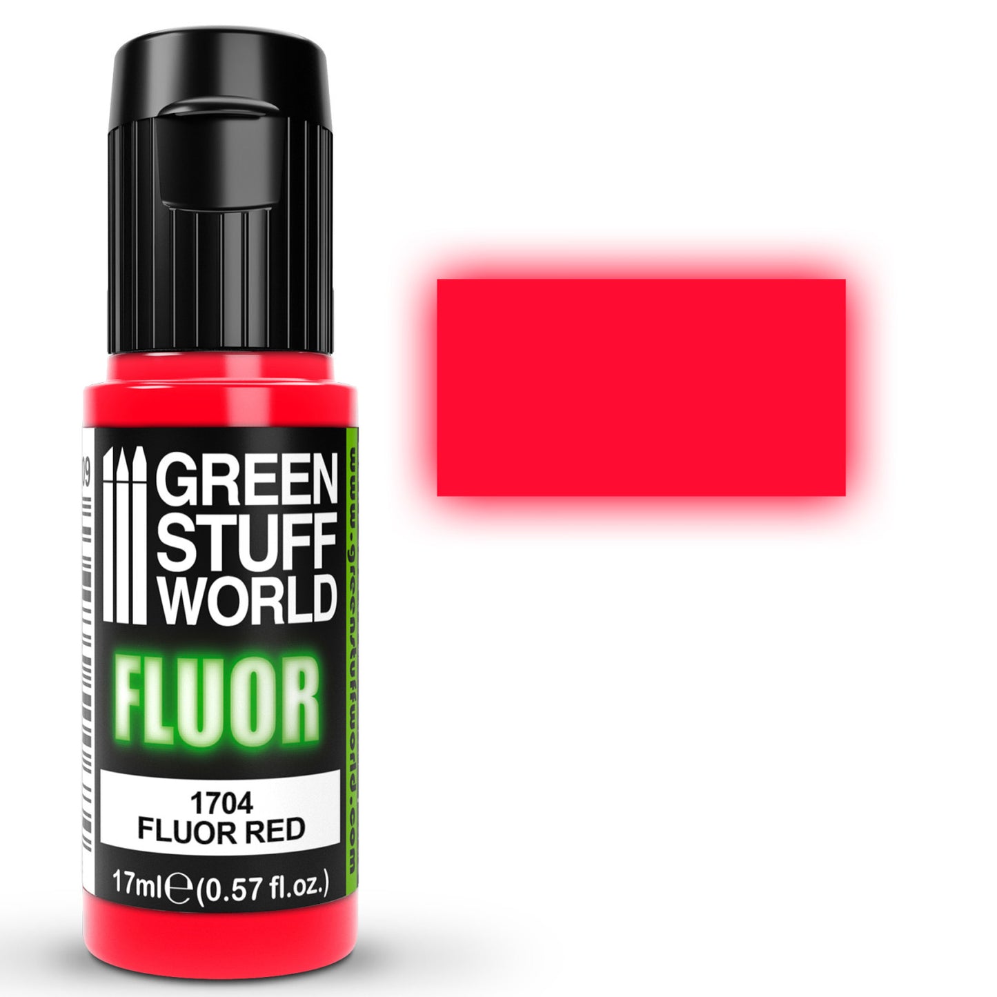 Green Stuff World Pintura Acrilica 17ml Fluorecente Rojo