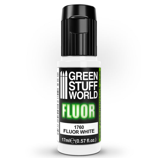 Green Stuff World Pintura Acrilica 1760 Fluorescent White 17ml