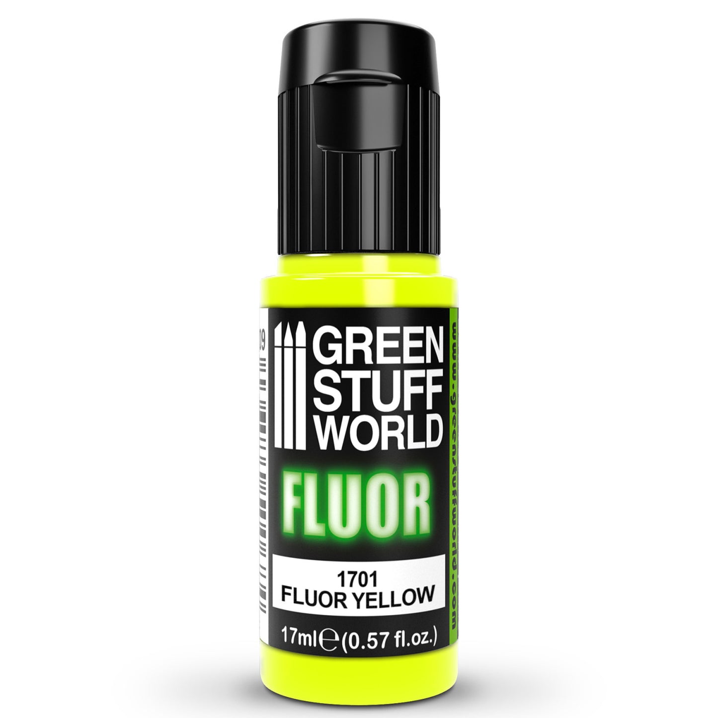 Green Stuff World Pintura Acrilica 1701 Fluorescent Yellow 17ml