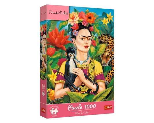 Trefl Rompecabezas Frida Kahlo Retrato En La Jungla 1000 Pza