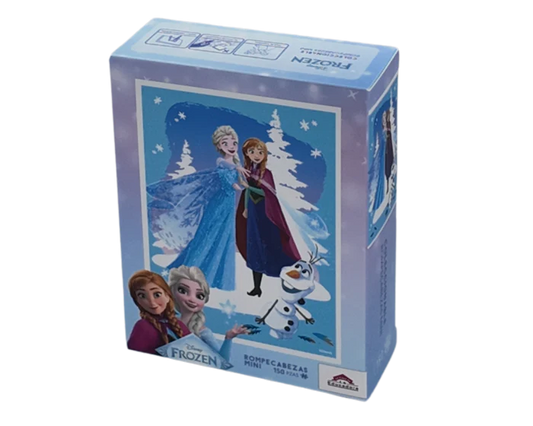 Rompecabezas Miniatura Frozen 150 Piezas De Plástico