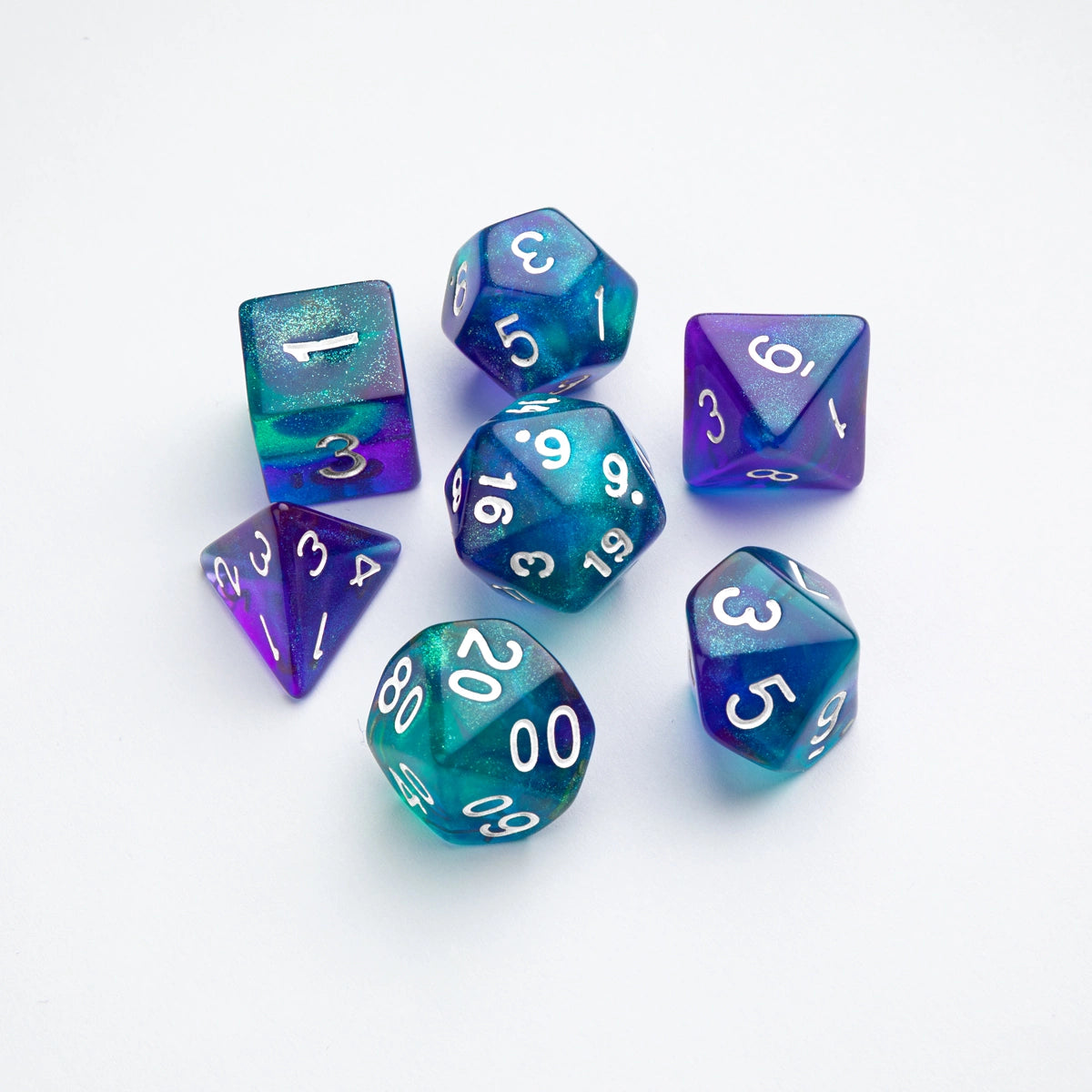 Gamegen!c Dice Set Galaxy Series Neptune Dados Poliedricos