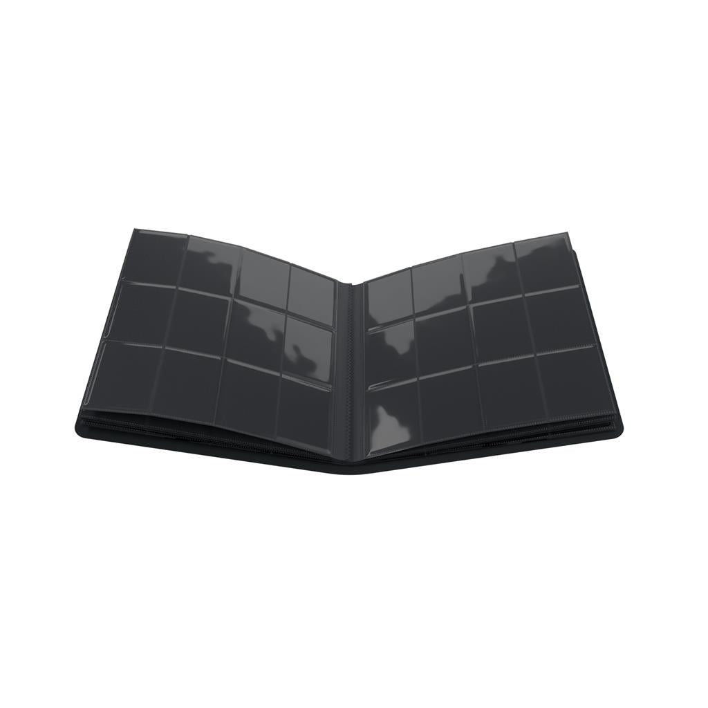 Gamegenic Carpeta Para Cartas Portfolio 24 Bolsillos Negro