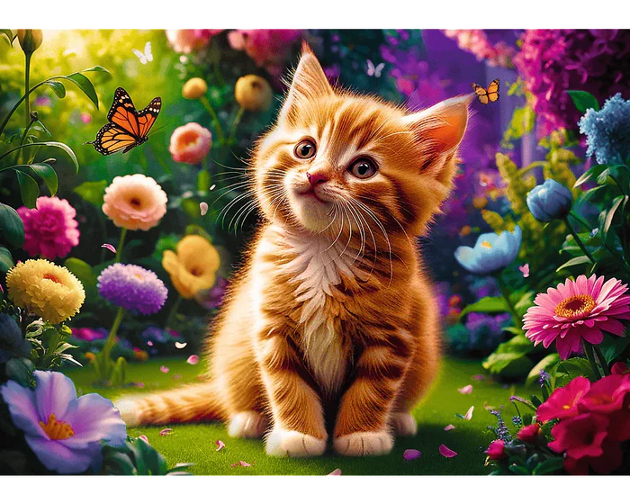 Trefl Rompecabezas Lindo Gatito 500 Pza