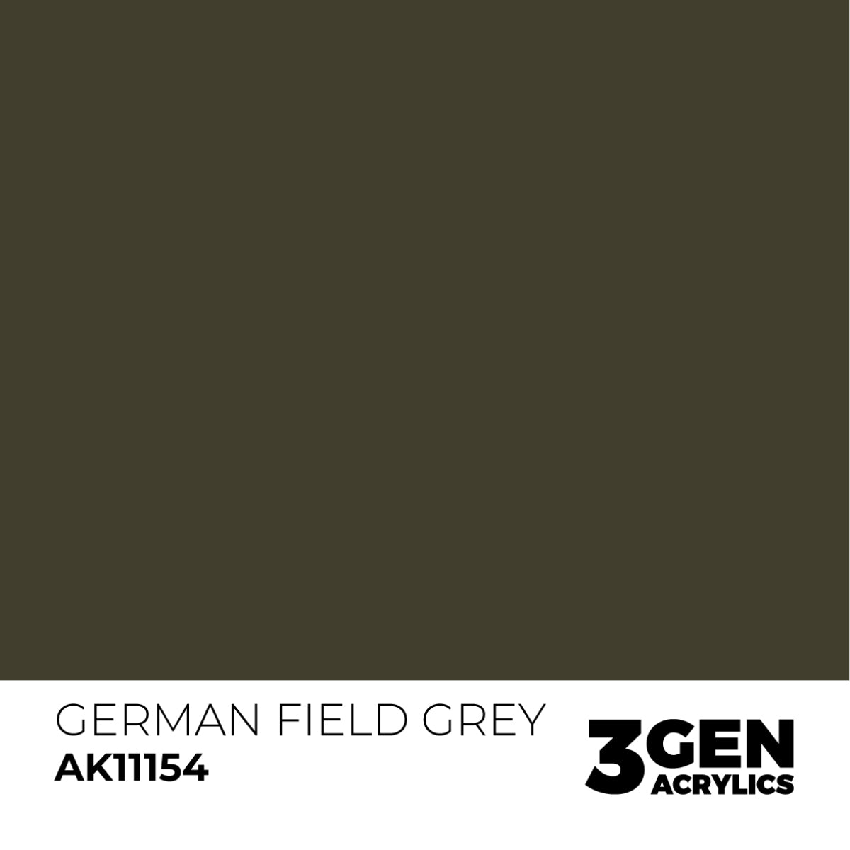 Ak Pintura Acrílica Gama Genérica AK11154 German Field Grey 18ml