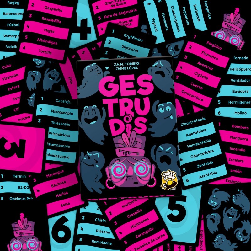 Rocket Lemon Gestrudis juego de mesa - En Español