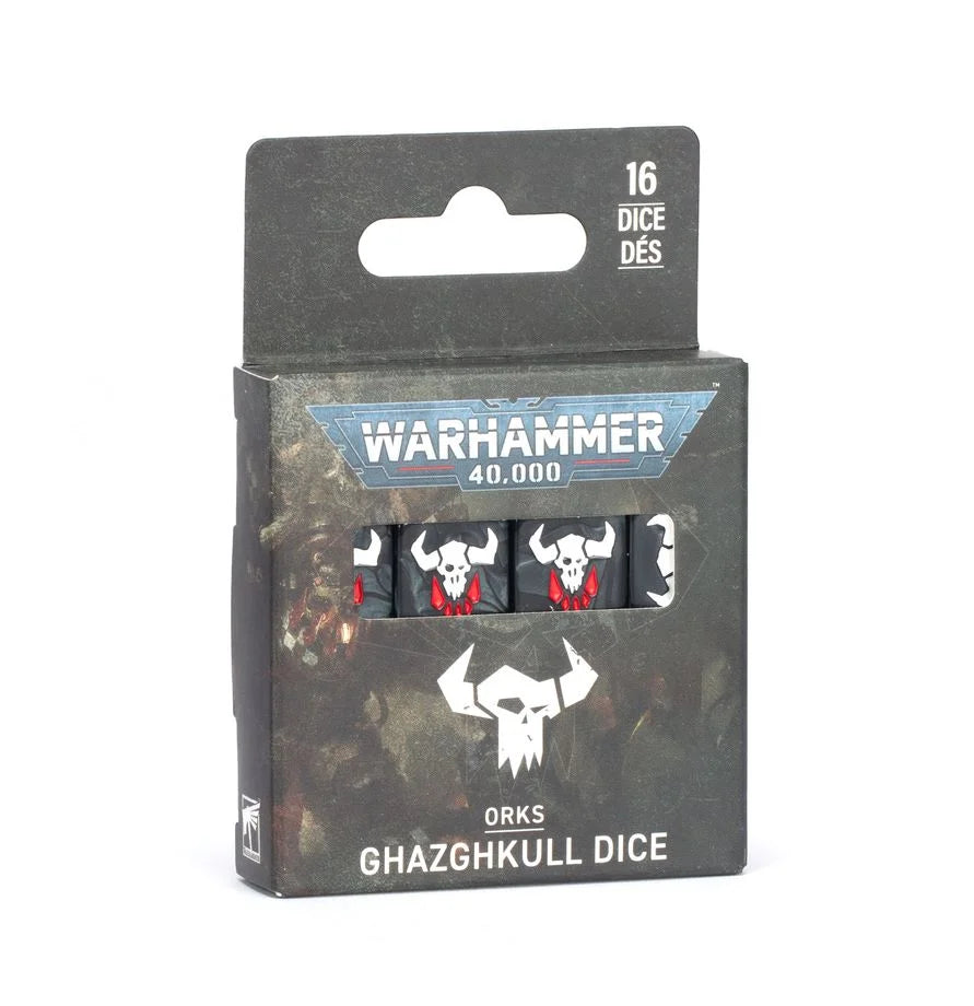 Games Workshop Warhammer40k Orks Ghazghkull Dice
