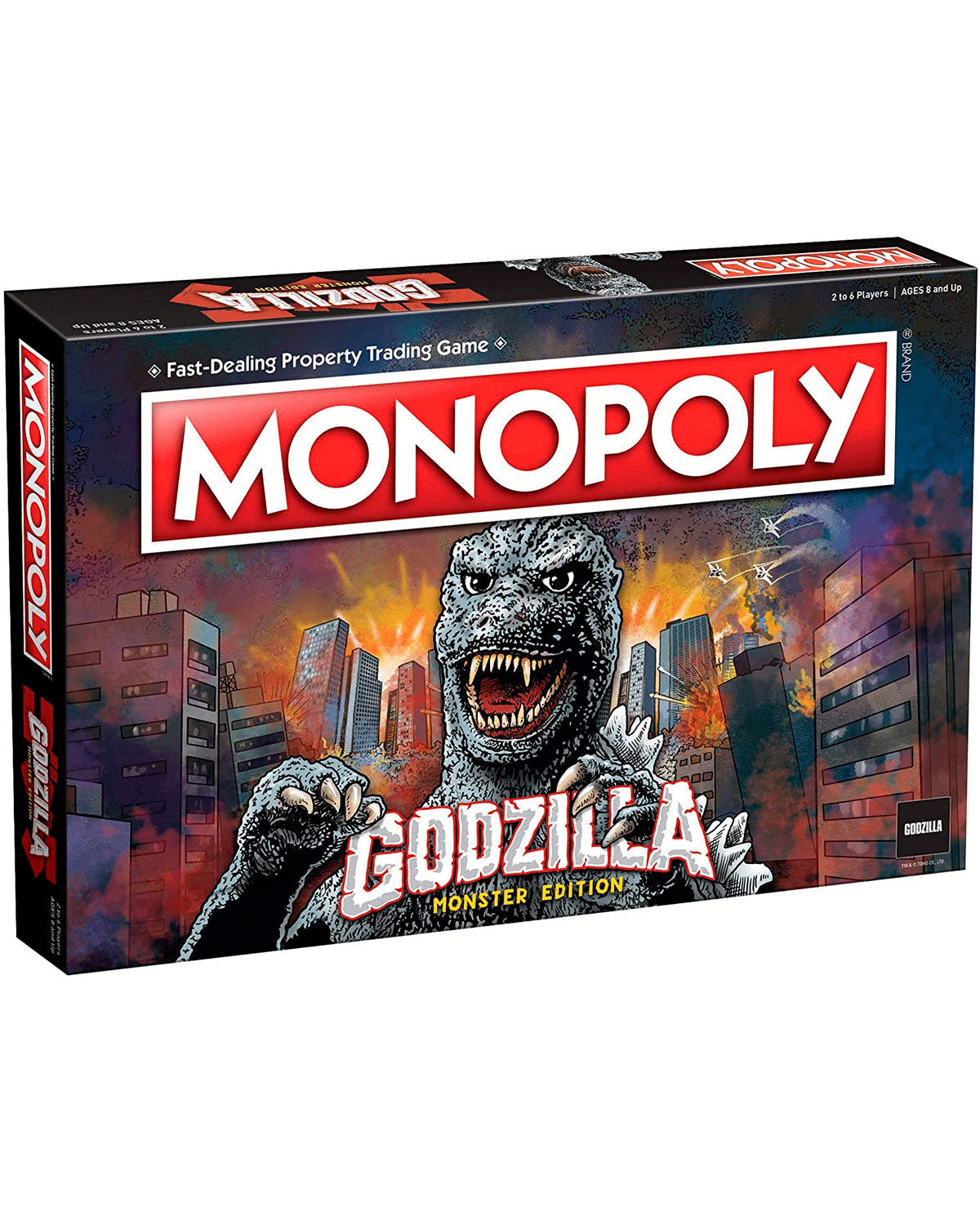 The Op Games Monopoly Godzilla Monster Edition juego de mesa
