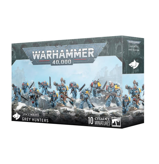 Games Workshop Warhammer40k Space Wolves Grey Hunters