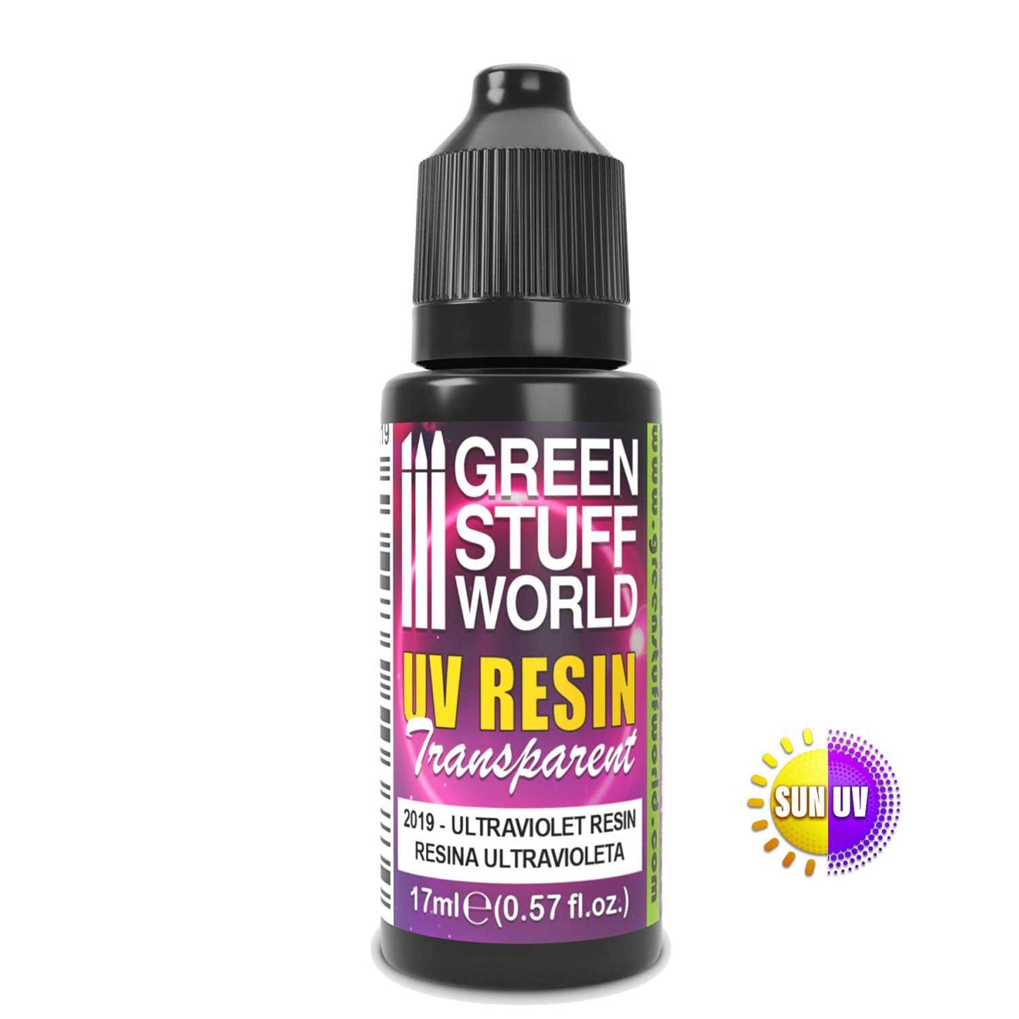 Green Stuff World Uv Resin Resina Uv Transparente 17ml