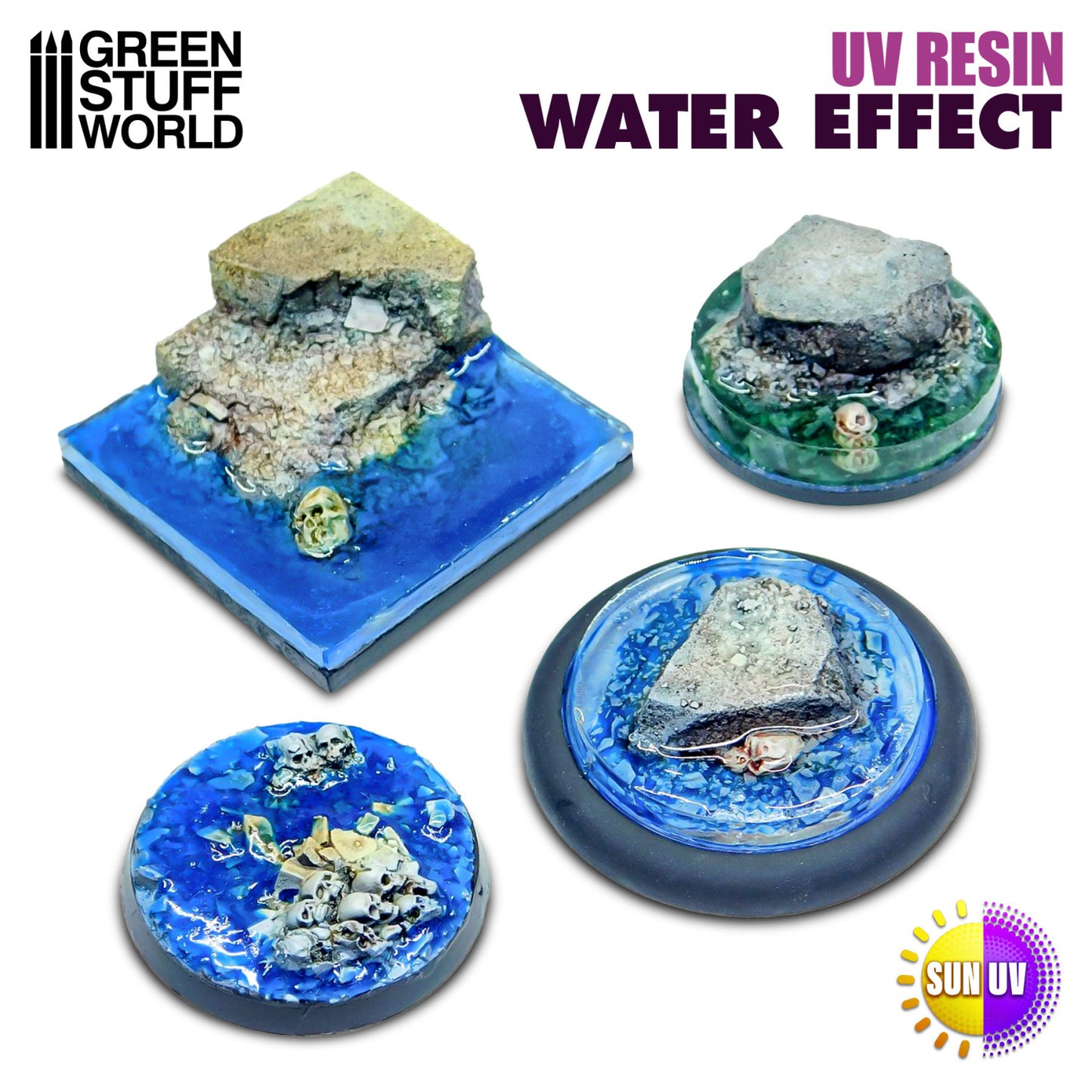Green Stuff World Uv Resin Resina Uv Transparente 17ml