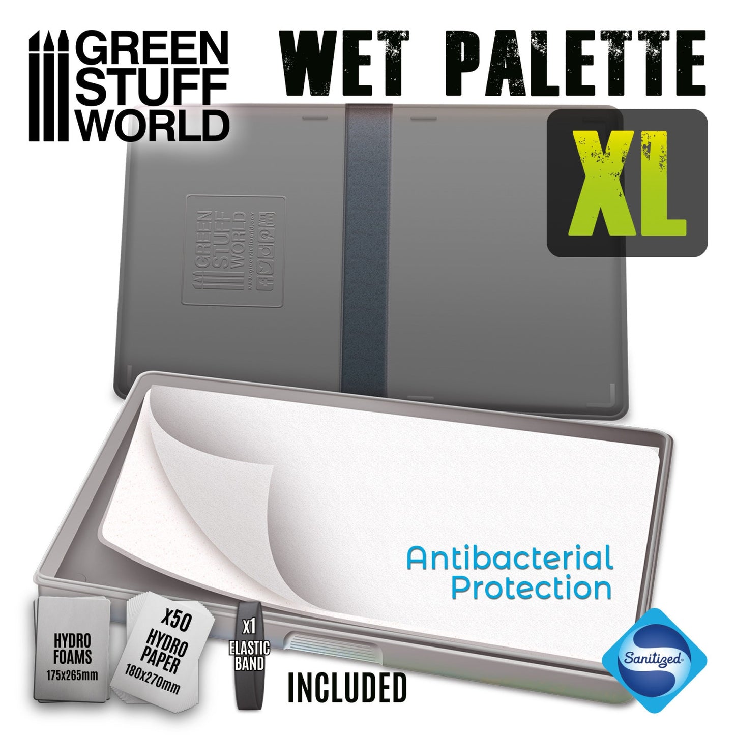 Green Stuff World Wet Palette Paleta Humeda XL