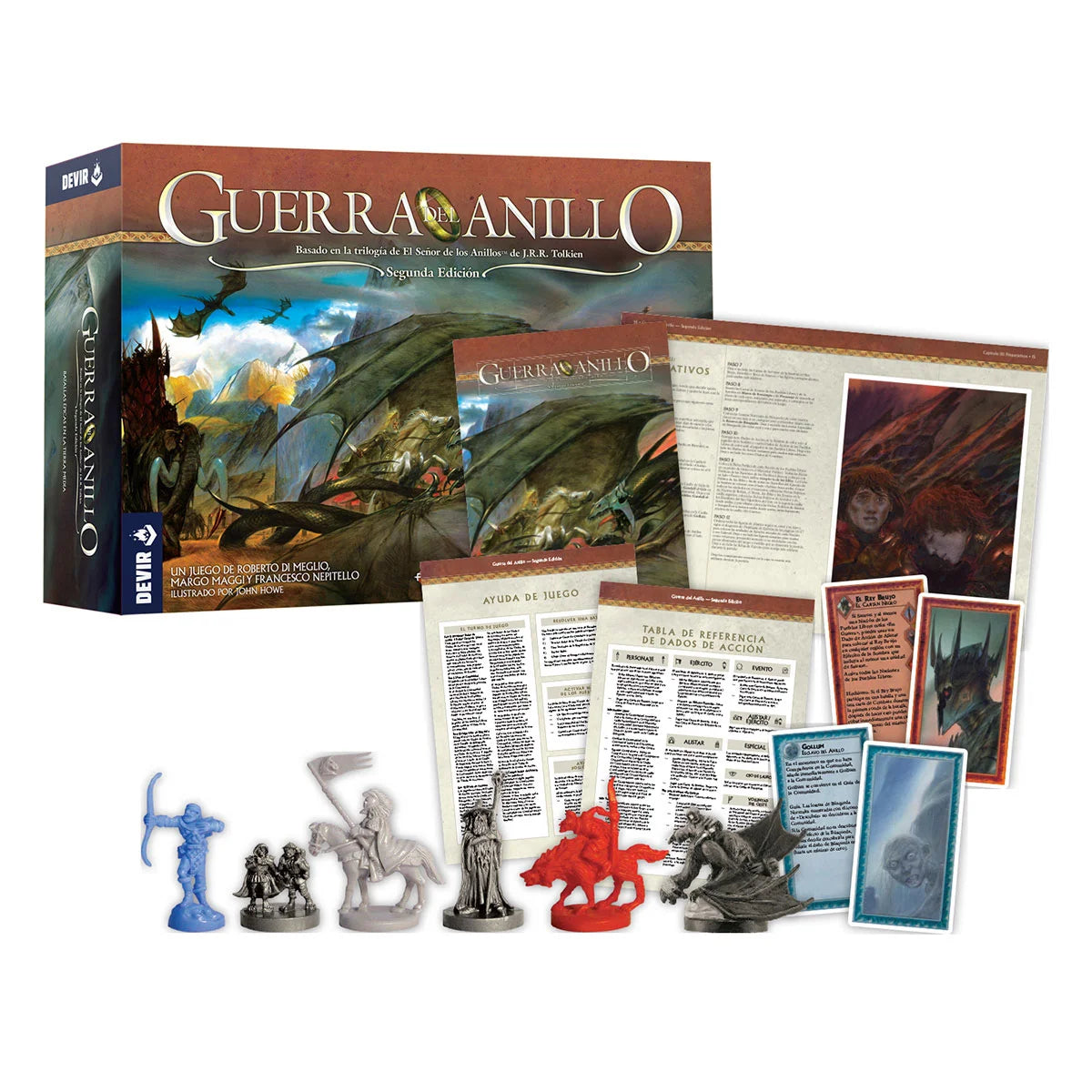 Guerra Del Anillo Lord Of The Rings - En Español Juego De Mesa