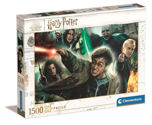 Clementoni Rompecabezas Harry Potter reliquias de la muerte 1500 pzas