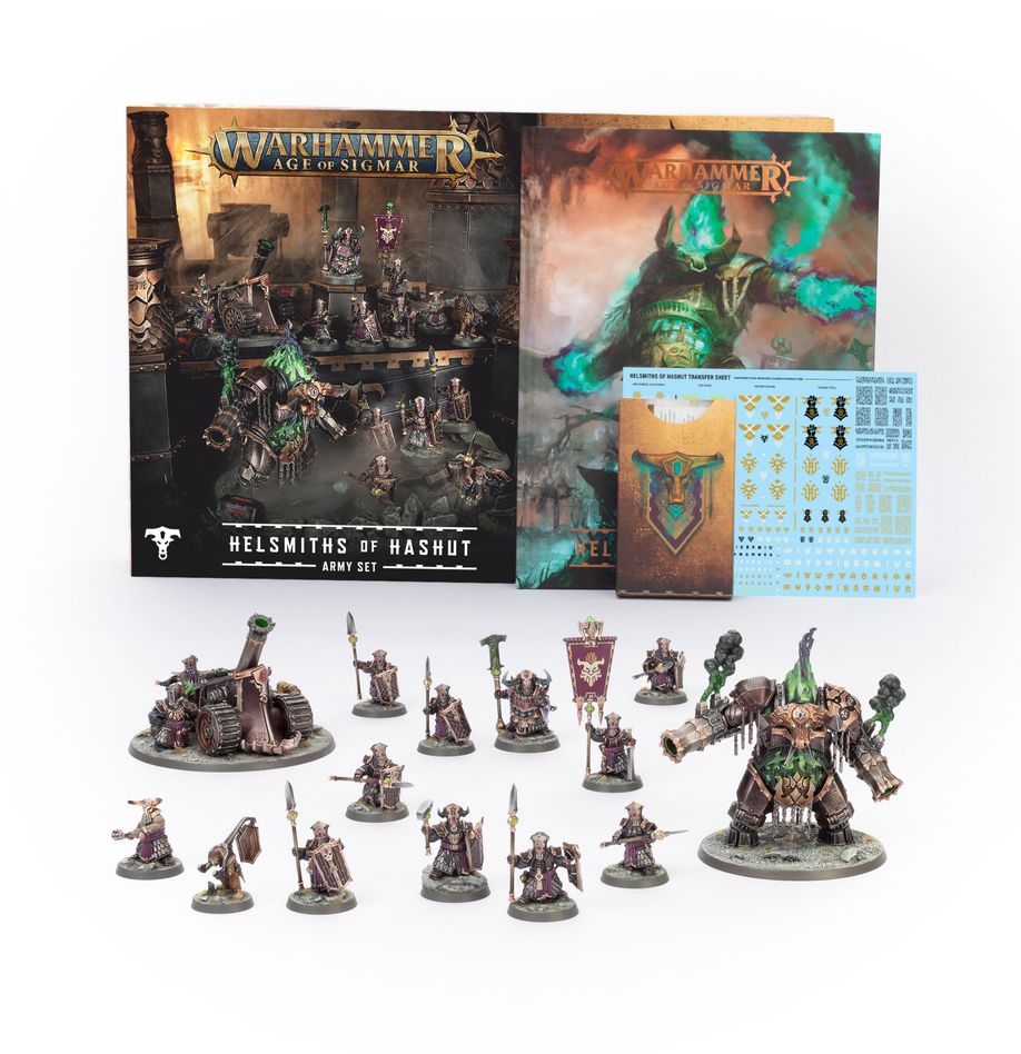 Gw Warhammer Age Of Sigmar Helsmiths Of Hashut Army Set en  Español
