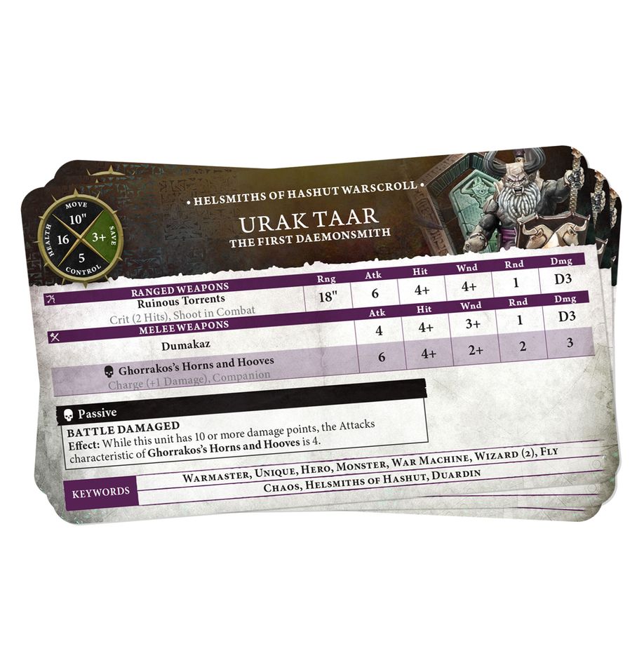 GW Warhammer Age Of Sigmar Helsmiths Of Hashut Army Set