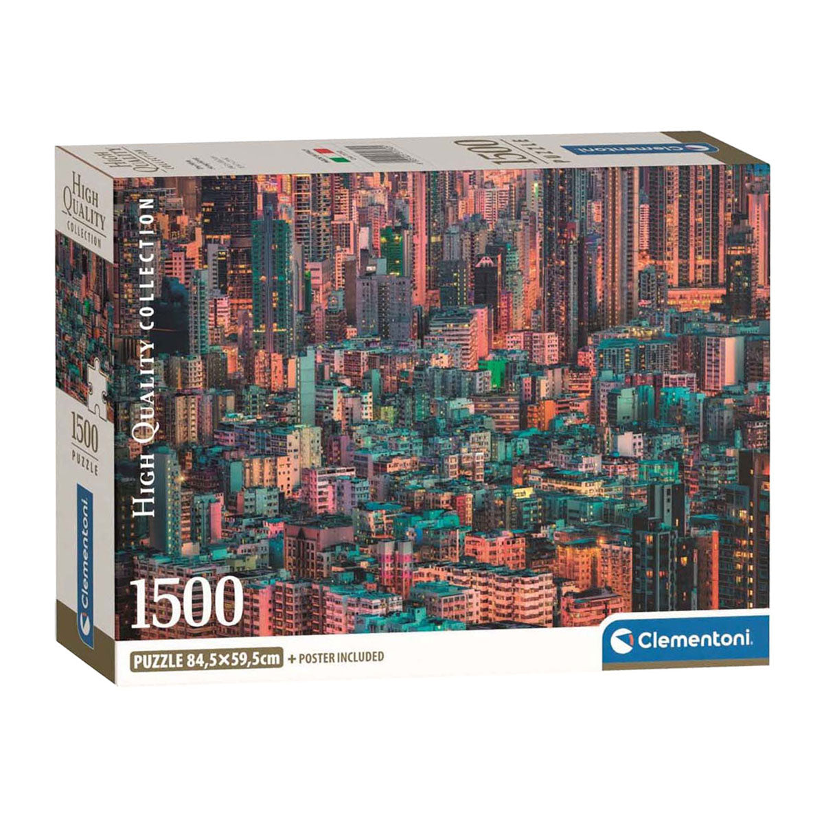 Clementoni Rompecabezas Hong Kong La Colmena 1500 Pza