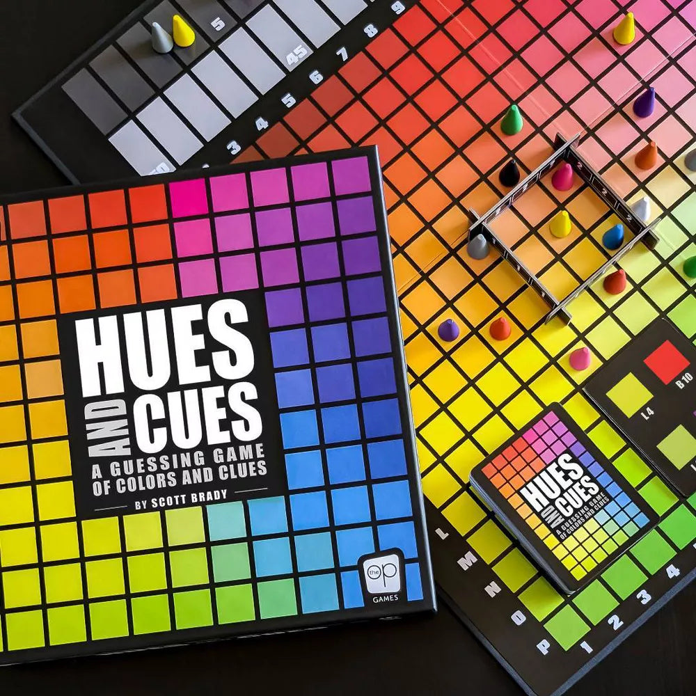 The Op Games Hues And Cues Juego De Mesa