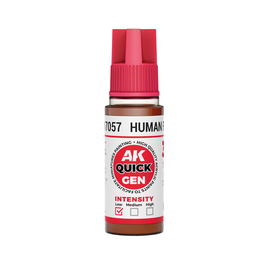AK Pintura Acrílica Quickgen AK17057 Intensity Low Human Flesh 18ml